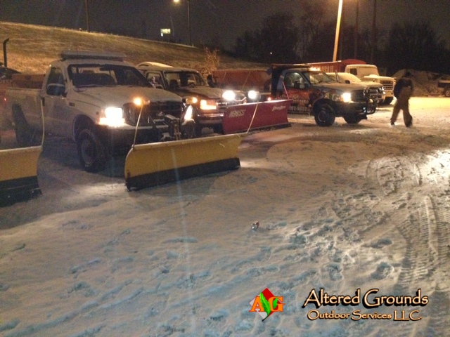 Commercial Snow Removal Altered Grounds Landscaping